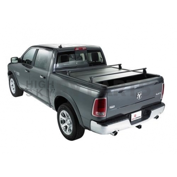 Pace Edwards Tonneau Cover Rail Black Aluminum Set Of 2 - TR5128-1