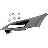Help! By Dorman Interior Door Handle - Plastic Black Housing With Silver Lever Single - 82520