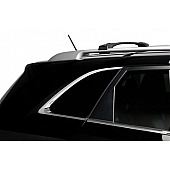Putco Body Pillar Cover - Polished Stainless Steel Silver Set of 2 - 401707