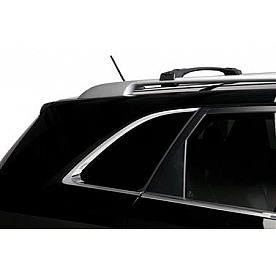 Putco Body Pillar Cover - Polished Stainless Steel Silver Set of 2 - 401707