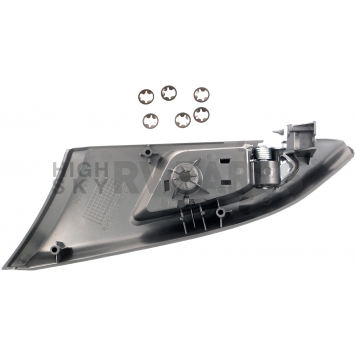 Help! By Dorman Interior Door Handle - Plastic Black Housing With Silver Lever Single - 82522-1