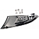 Help! By Dorman Interior Door Handle - Plastic Black Housing With Silver Lever Single - 82522