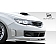 Extreme Dimensions Air Dam Front Lip Fiberglass Reinforced Plastics Primered Black - 107862