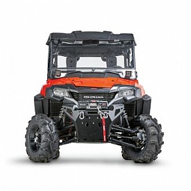 Warn Bumper 1-Piece Design Steel Black - 101698