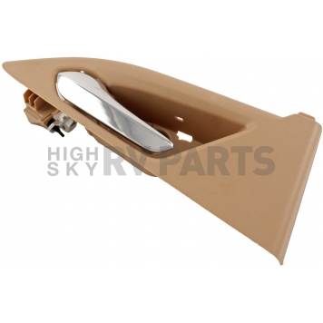 Help! By Dorman Interior Door Handle - Plastic Beige Housing With Silver Lever Single - 82527-2