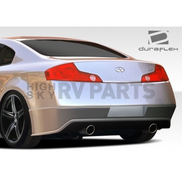 Extreme Dimensions Air Dam Rear Lip Fiberglass Reinforced Plastics Primered Black - 108074-1