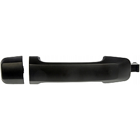 Help! By Dorman Exterior Door Handle - Plastic Black Single - 81296
