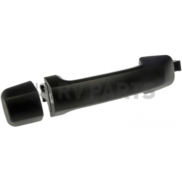 Help! By Dorman Exterior Door Handle - Plastic Black Single - 81296-2