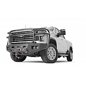 Warn Bumper Ascent 1-Piece Design Steel Black - 107005