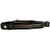 Help! By Dorman Exterior Door Handle - Plastic Black Single - 80851