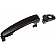 Help! By Dorman Exterior Door Handle - Plastic Black Single - 80338