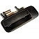 Help! By Dorman Exterior Door Handle - Plastic Black Single - 80343