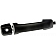 Help! By Dorman Exterior Door Handle - Plastic Black Single - 81299