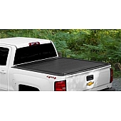 Pace Edwards Tonneau Cover Hard Manual Retractable Black Matte Powder Coated Aluminum/ Vinyl - KRD2336