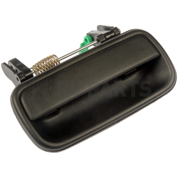 Help! By Dorman Exterior Door Handle - Plastic Black Single - 80855-2