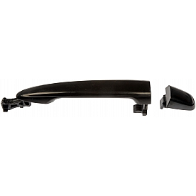 Help! By Dorman Exterior Door Handle - Plastic Black Single - 80354
