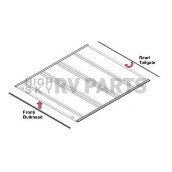 BAK Industries Tonneau Cover Rail Seal - 326A0002