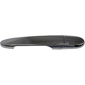Help! By Dorman Exterior Door Handle - Plastic Silver Single - 80155