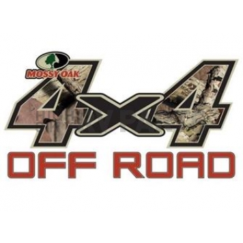 MOSSY OAK Decal - Mossy Oak Camouflage And Red - 13001BIL