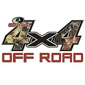 MOSSY OAK Decal - Off Road Style With Mossy Oak Camouflage - 13001BUL