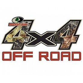 MOSSY OAK Decal - Off Road Style With Mossy Oak Camouflage - 13001BUL