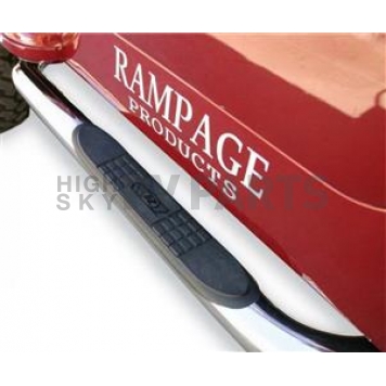 Rampage Nerf Bar 3 Inch Round Stainless Steel - 9427