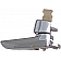 Help! By Dorman Interior Door Handle - Lever Plastic Silver Single - 79970