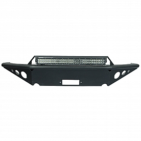 Paramount Automotive Bumper Direct-Fit 1-Piece Design Black - 570118