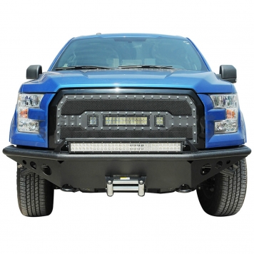 Paramount Automotive Bumper Direct-Fit 1-Piece Design Black - 570118-3