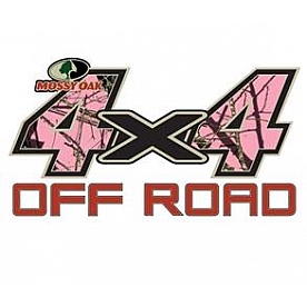 MOSSY OAK Decal - Off Road Style With Mossy Oak Camouflage - 13001BUPL