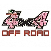 MOSSY OAK Decal - Off Road Style With Mossy Oak Camouflage - 13001BUPS