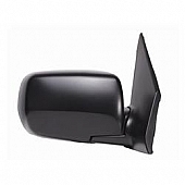 K-Source Exterior Mirror Electric OEM Black Single - 63019H