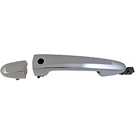 Help! By Dorman Exterior Door Handle - Plastic Silver Single - 79986