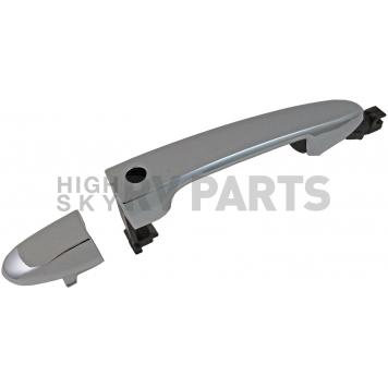 Help! By Dorman Exterior Door Handle - Plastic Silver Single - 79986-2