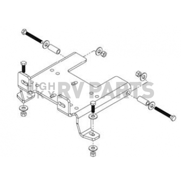 Kolpin Winch Mount Steel ATV/ UTV - 257070
