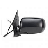 K-Source Exterior Mirror Electric OEM Black Single - 63024H