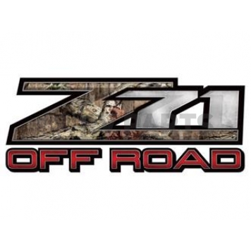 MOSSY OAK Decal - Off Road Style With Mossy Oak Break-Up Infinity Pattern Camouflage - 13033BIL