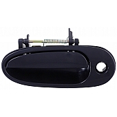 Help! By Dorman Exterior Door Handle - Plastic Beige Single - 77602
