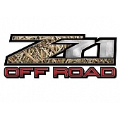MOSSY OAK Decal - Off Road Style With Mossy Oak Shadow Grass Blades Pattern Camouflage - 13033SGBL