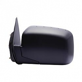 K-Source Exterior Mirror Electric OEM Black Single - 63032H