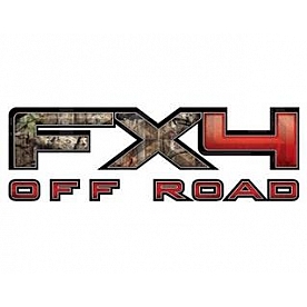 MOSSY OAK Decal - Off Road Style With Mossy Oak Break-Up Infinity Pattern Camouflage - 13034BIL