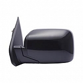K-Source Exterior Mirror Electric OEM Black Single - 63034H