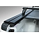 Pace Edwards Tonneau Cover Rail Black Aluminum Set of 2 - TE5161