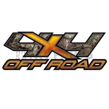 MOSSY OAK Decal - Off Road Style With Mossy Oak Break-Up Infinity Pattern Camouflage - 13036BIL