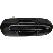 Help! By Dorman Exterior Door Handle - Plastic Black Single - 77639