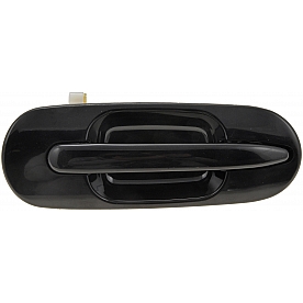 Help! By Dorman Exterior Door Handle - Plastic Black Single - 77639