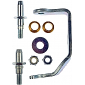 Help! By Dorman Hinge Pin and Bushing Kit - Steel - 38457