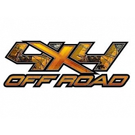 MOSSY OAK Decal - Off Road Style With Mossy Oak Blaze Pattern Camouflage - 13036BZL