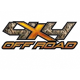 MOSSY OAK Decal - Off Road Style With Mossy Oak Shadow Grass Blades Pattern Camouflage - 13036SGBL