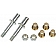 Help! By Dorman Hinge Pin and Bushing Kit - Steel - 38482